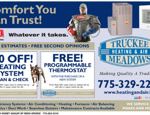 Advertising Design -Bryant – Truckee Meadows Heating and Air