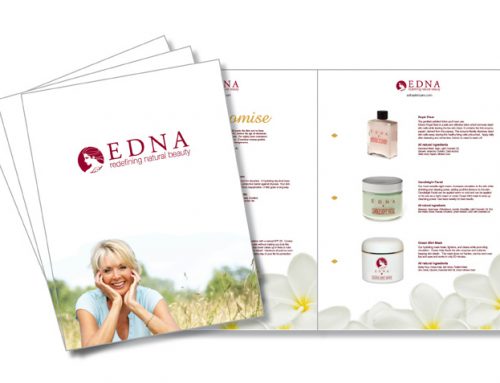 Edna Skin Care Sales Sheets